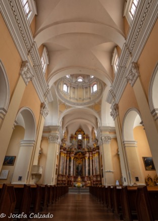 Interior de la Iglesia de San Casimiro
